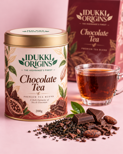 Idukki Origins Chocolate Tea Showcase Chocolate Tea (200g)