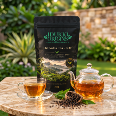 Idukki Origins Tea Garden Showcase (1) Orthodox Tea - BOP (250g)