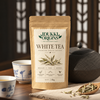 Premium White Tea in a Cozy Tea Room White Tea (10g)